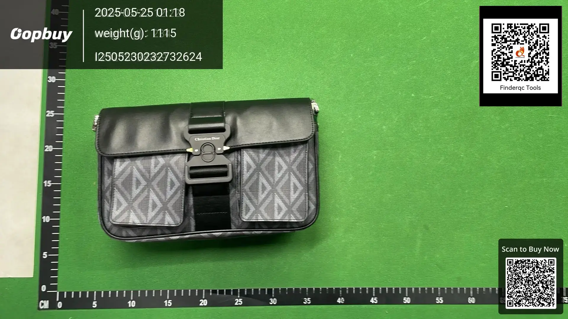 2024 New Men's Shoulder Bag 95% Fold New CD Mini Crossbody Bag Luxury Jewelry Big Brand Guangzhou Bag