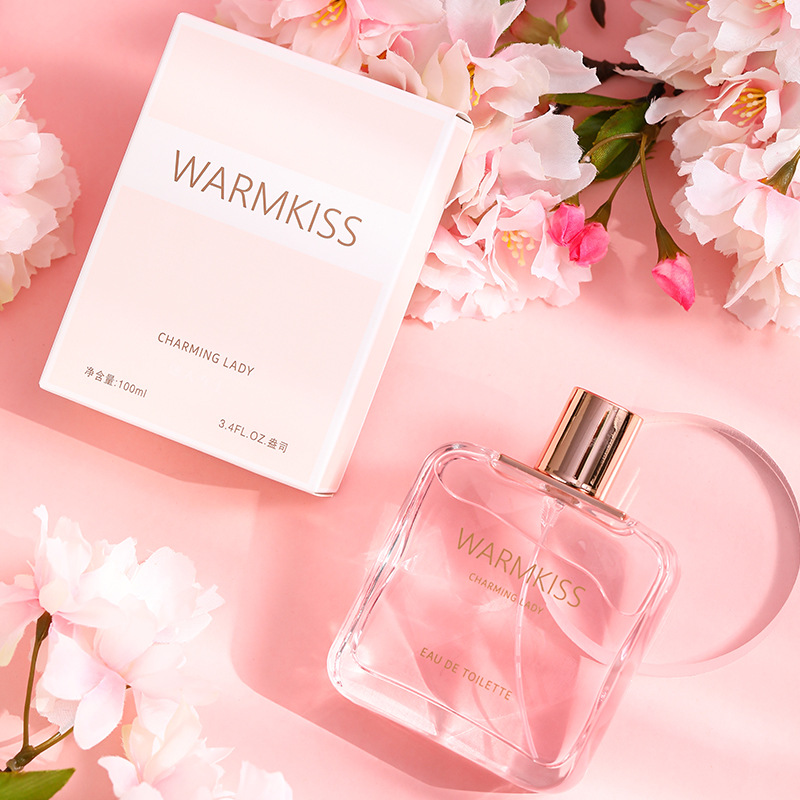 Warmkiss Charming Women's Perfume Long-Lasting Women's Light Fragrance Fresh Flowers and Fruits Natural Cross-Border Foreign Trade Wholesale Dropshipping