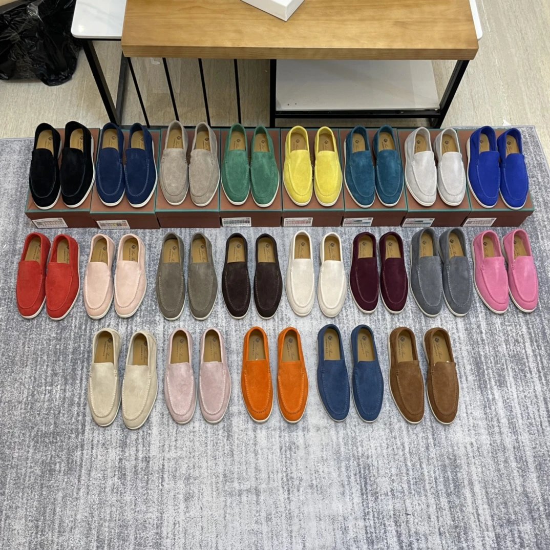 Loro Piana Suede Loafers