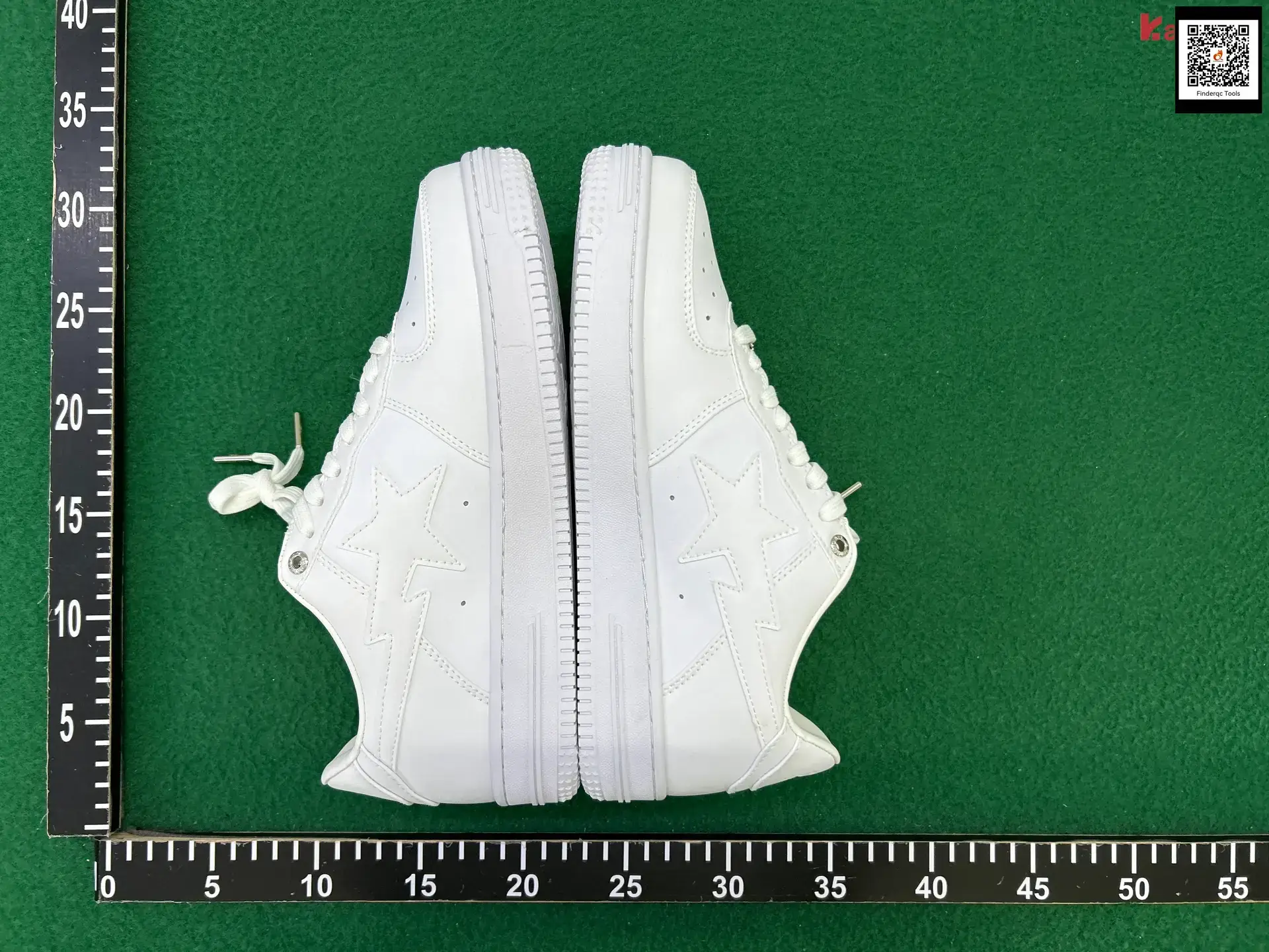 BAPE STA Low White