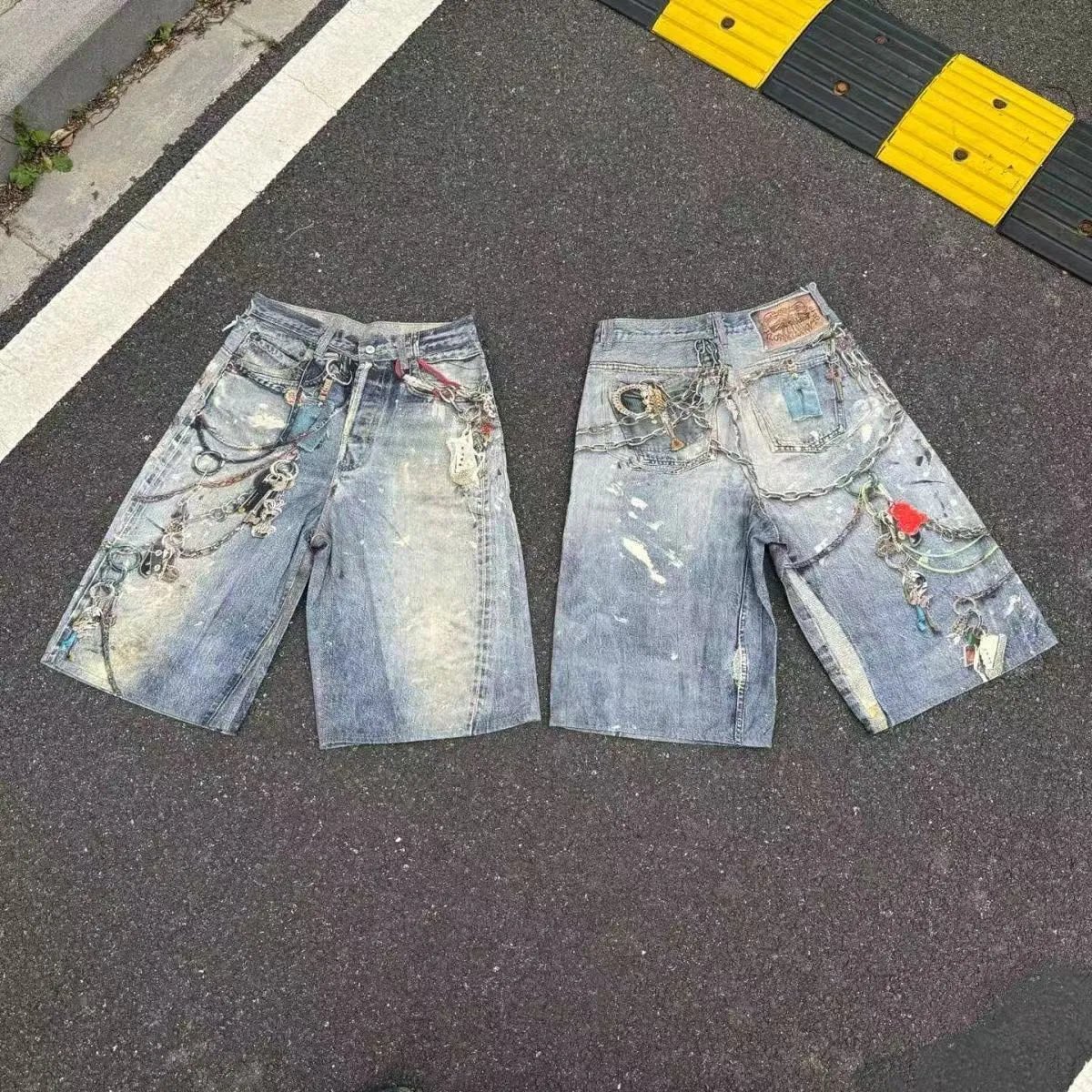 潮裤子 休闲短裤五分裤
