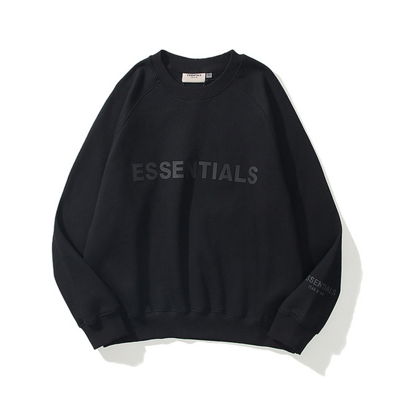 Fearoffog Multi-Line Essentials Chest Cuff Logo Unisex Crew Neck Sweatshirt Fog Trendy Sweatshirt