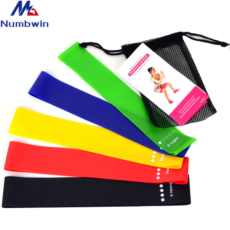 TPE yoga pull ring multi-purpose fitness resistance band squat ring elastic hip band strength Mark suit