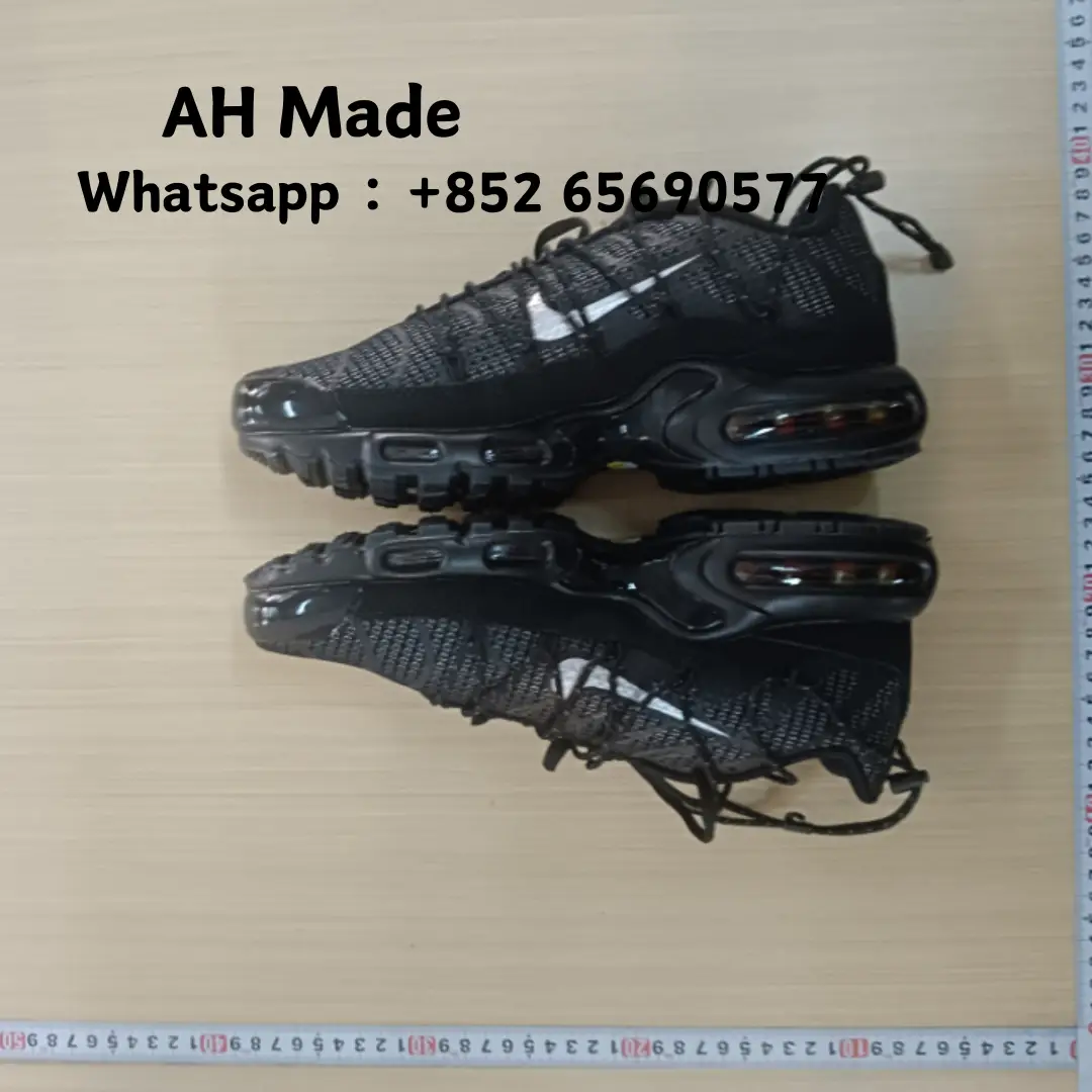 Lace up air cushion shoes L co-branded running shoes sneakers European station xz