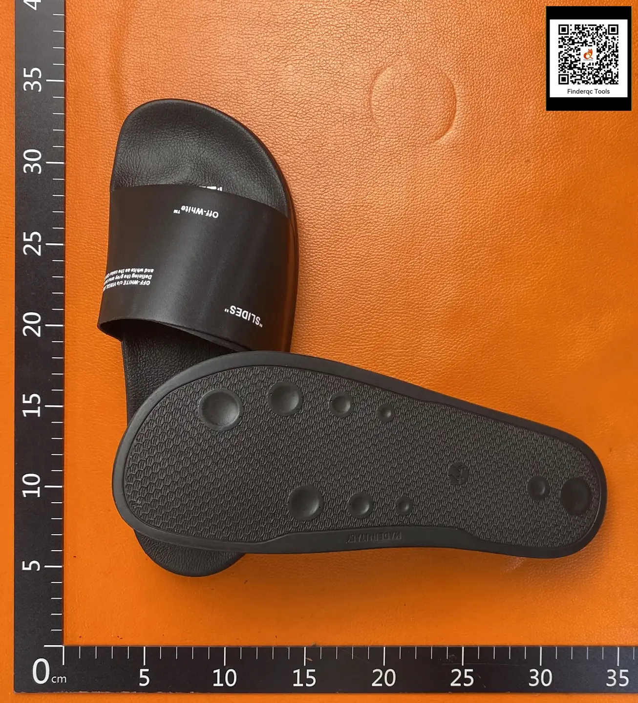 OFF-WHITE Slides Black