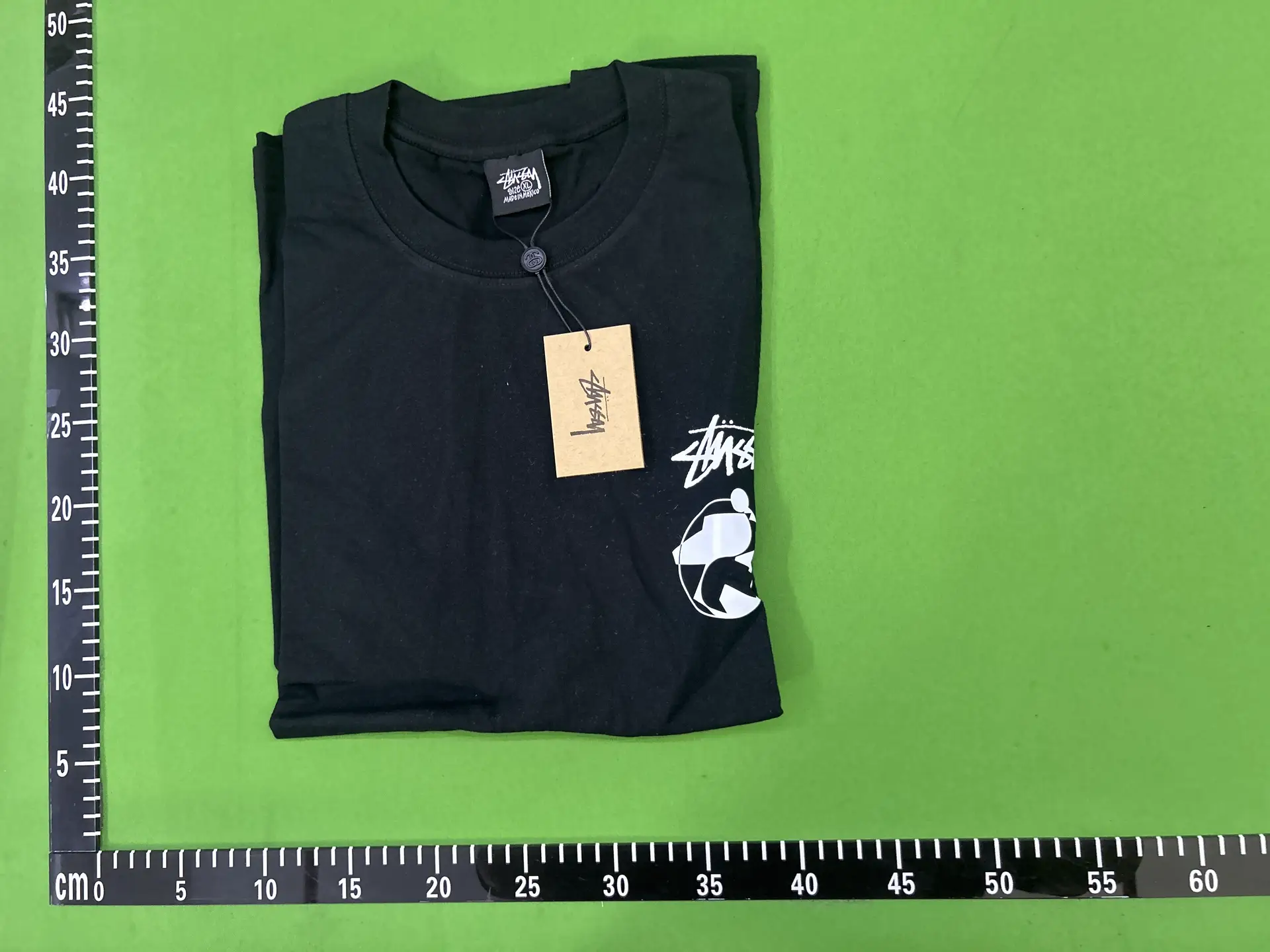 25 New American Trendy Brand Stu Original Label Ready-Made World Tour Casual Loose Men's and Women's Same Style Bottoming Trendy Brand t