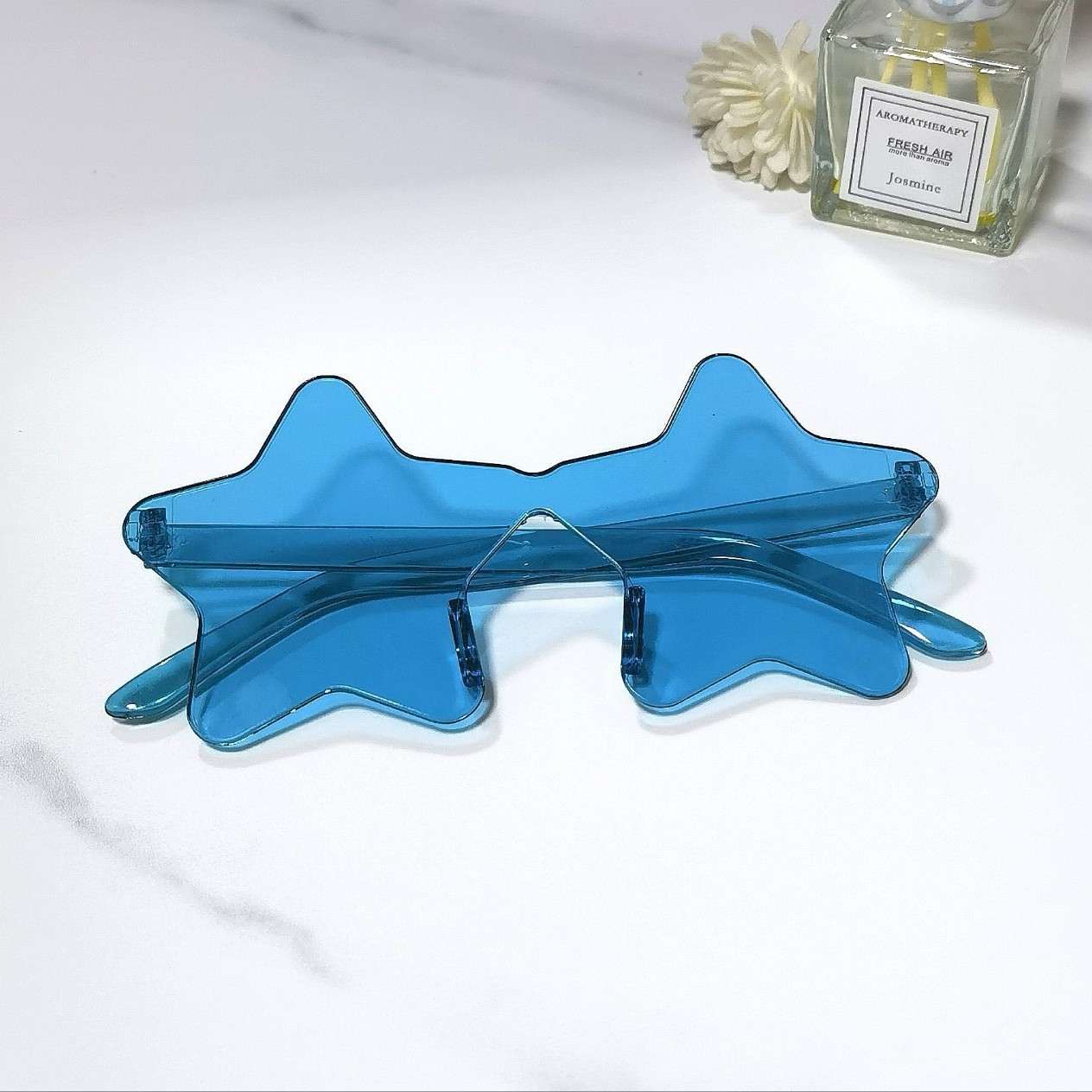 Cross-border star borderless unisex sunglasses travel anti-ultraviolet sunglasses explosion not dazzling the sun eye