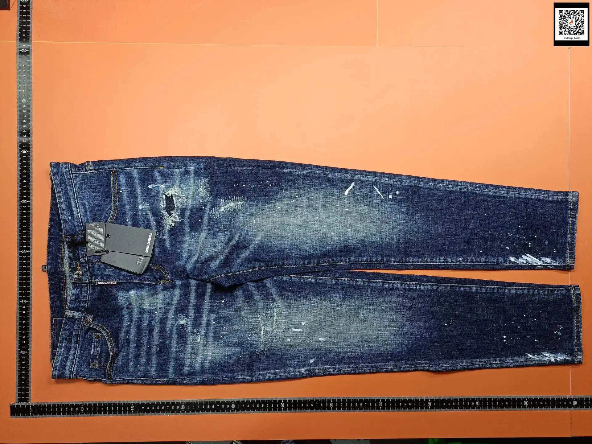 DSQUARED2 Men's Blue Slim-Fit Jeans