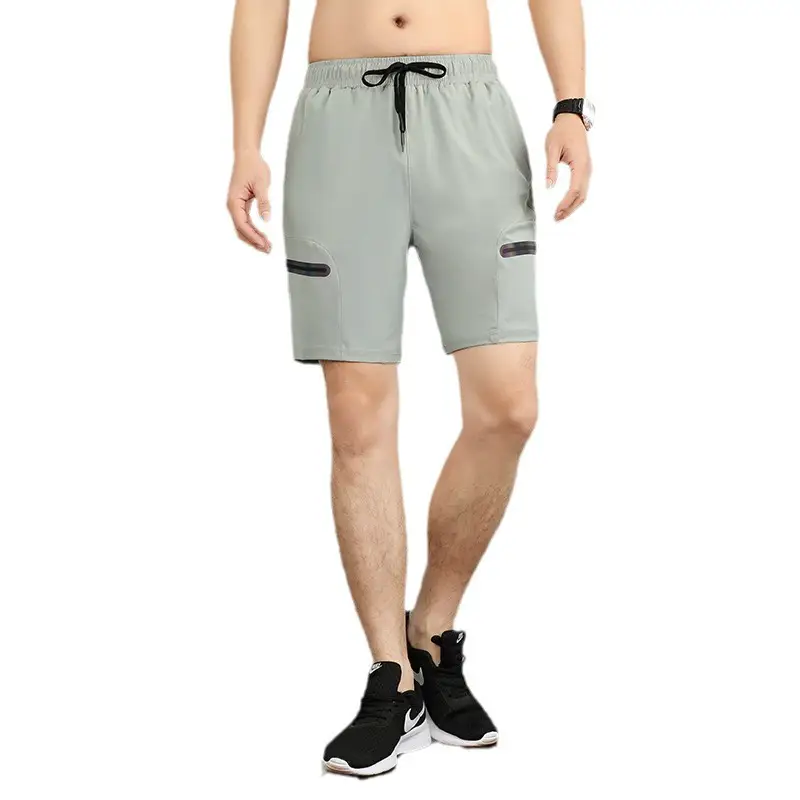 American Sports Shorts Men's Running Fitness Quick-drying Casual Outer Wear Summer Training Ice Silk Breathable Beach Basketball Pants