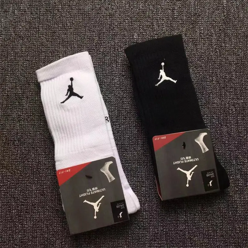 AJ Socks 2021终极飞人流行同款纯棉运动袜篮球搭袜中筒透气吸汗-- FR-Q2