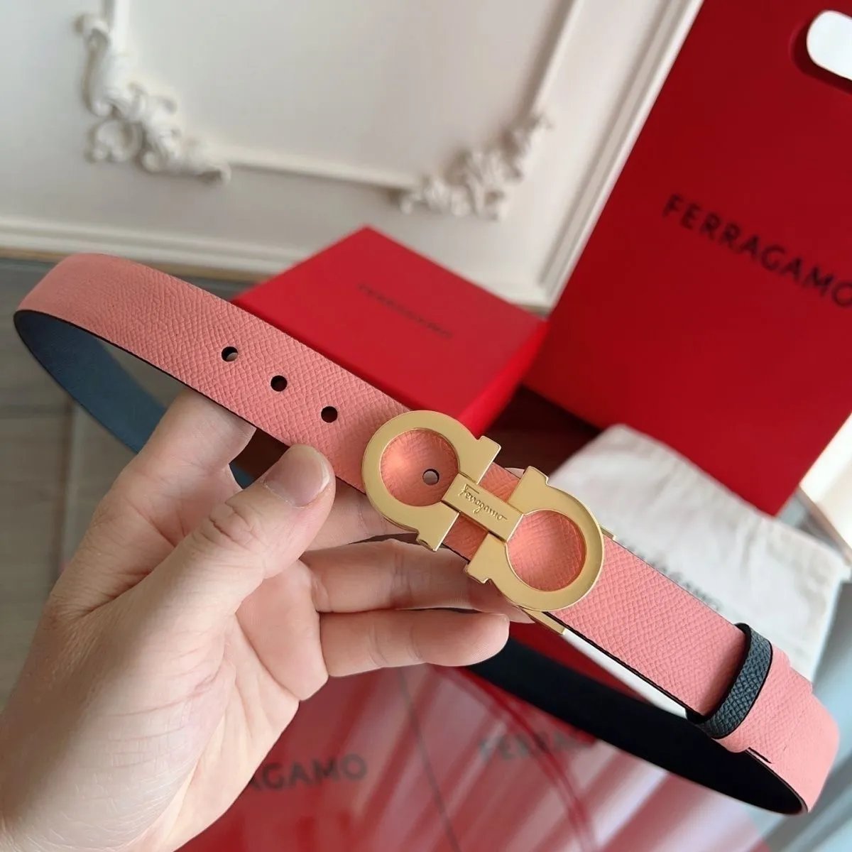 Ferragamo Gancini Belt