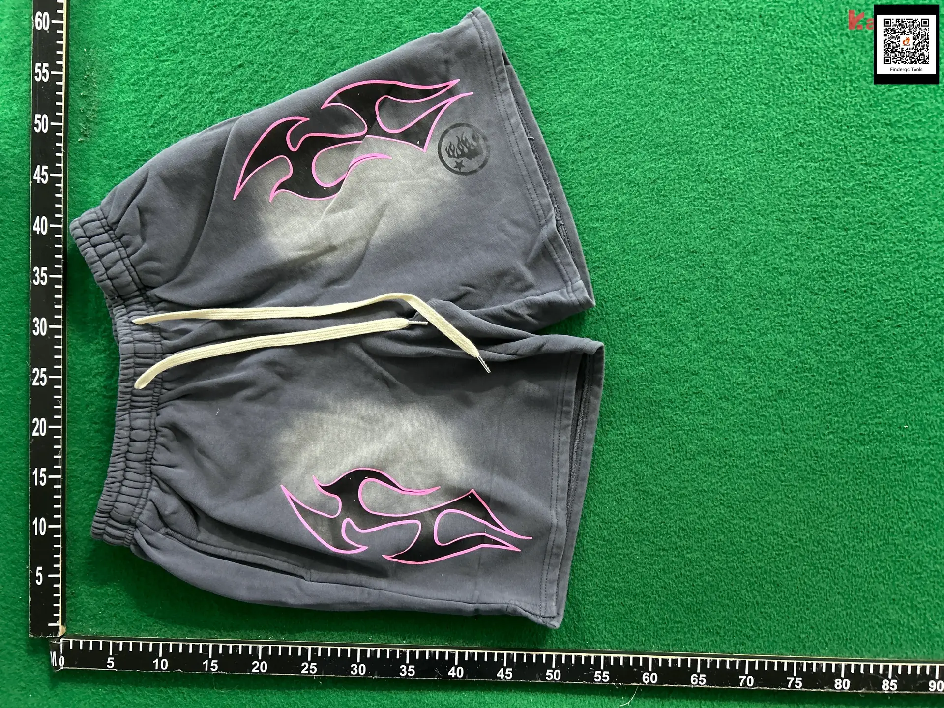 2023 Fashion Retro Hellstar Studios Shorts Ins Same Style Trendy Washed shorts