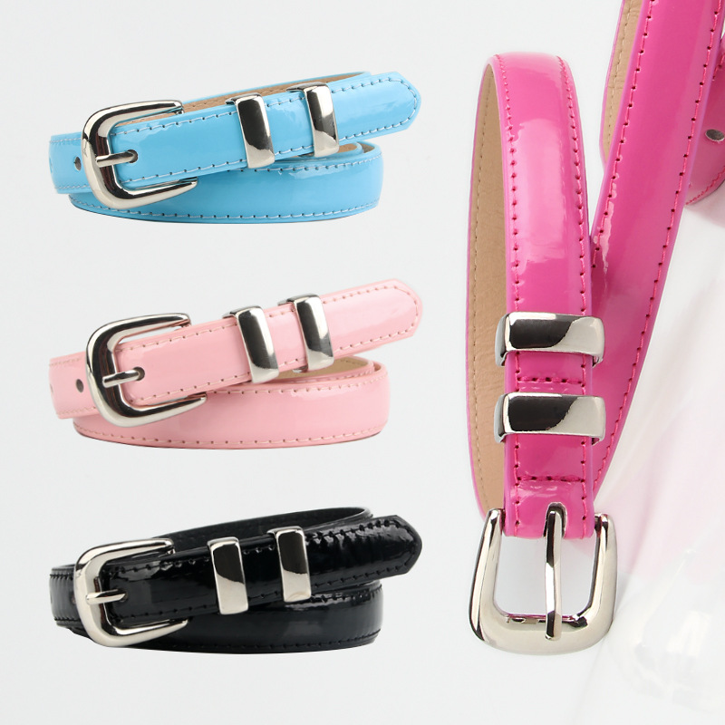 Summer New Korean Style Simple Western Style Women's Belt Dopamine Decorative Belt Fashion All-match Jeans with Women