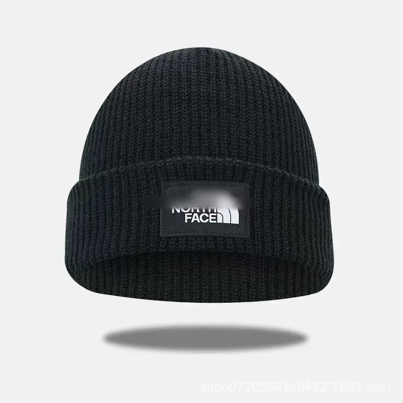 Cross-border new spring and autumn knitted wool hat for men and women with outdoor couples fashion brand warm cold cap
