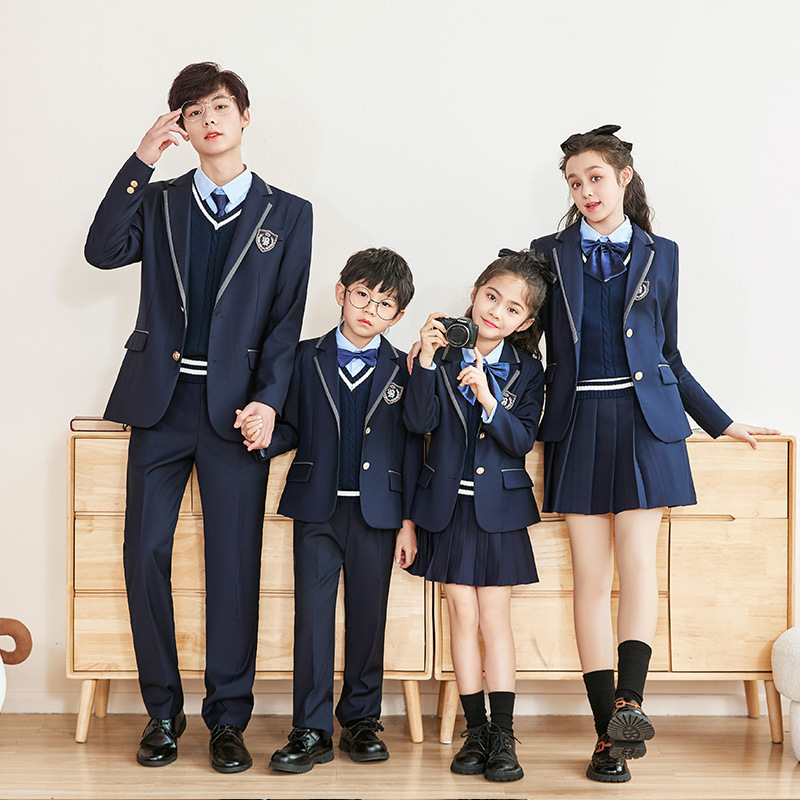 Suit suit JK Uniform Japanese Style College Style Girl's Pleated Skirt Slim Look Korean Style Western Style Salt Style High-end Sense Jacket