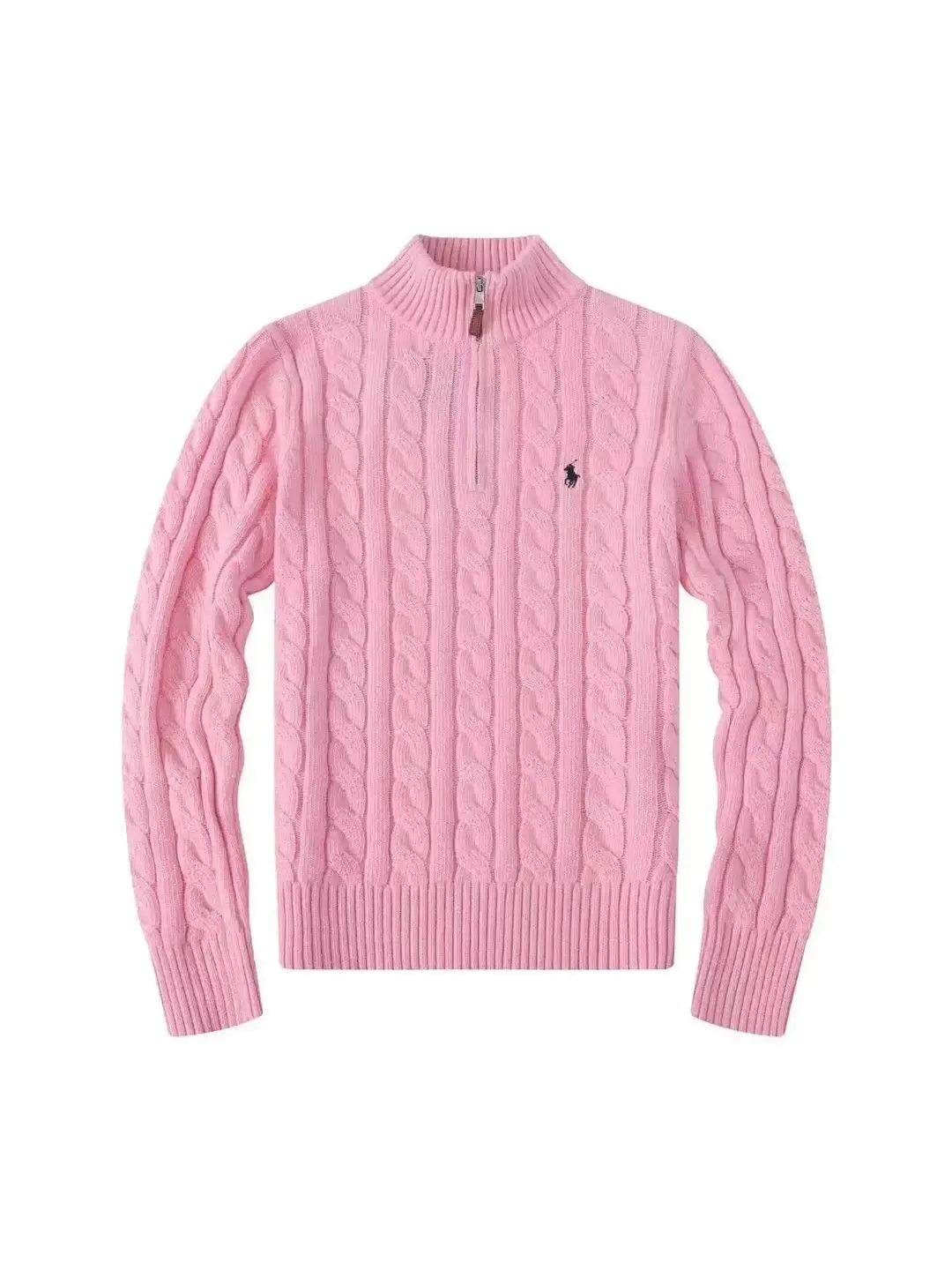 Pony Sweater Men's Autumn and Winter Round Neck Pullover Sweater Couple Pony Twist Knitted Sweater Fashion Sweater Women