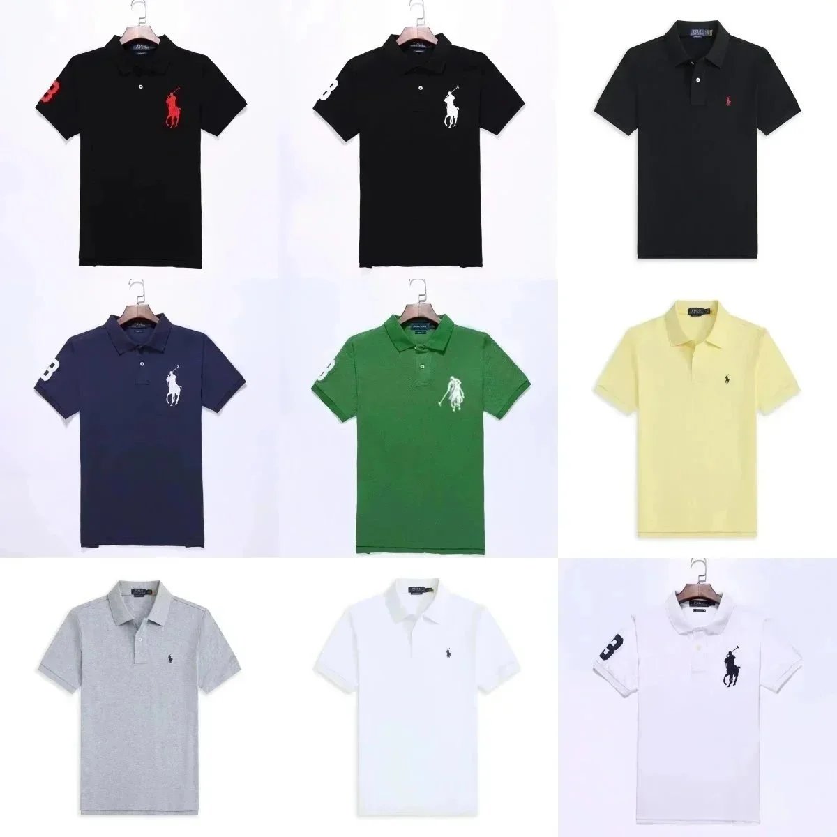 R L POCasual fashion polo shirt  -    TOP