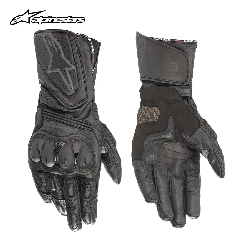 A Star Motorcycle Cycling Gloves Motorcycle Gloves Men Anti-Fall Knight Motorcycle Gloves Leather Gloves SP-8 V3