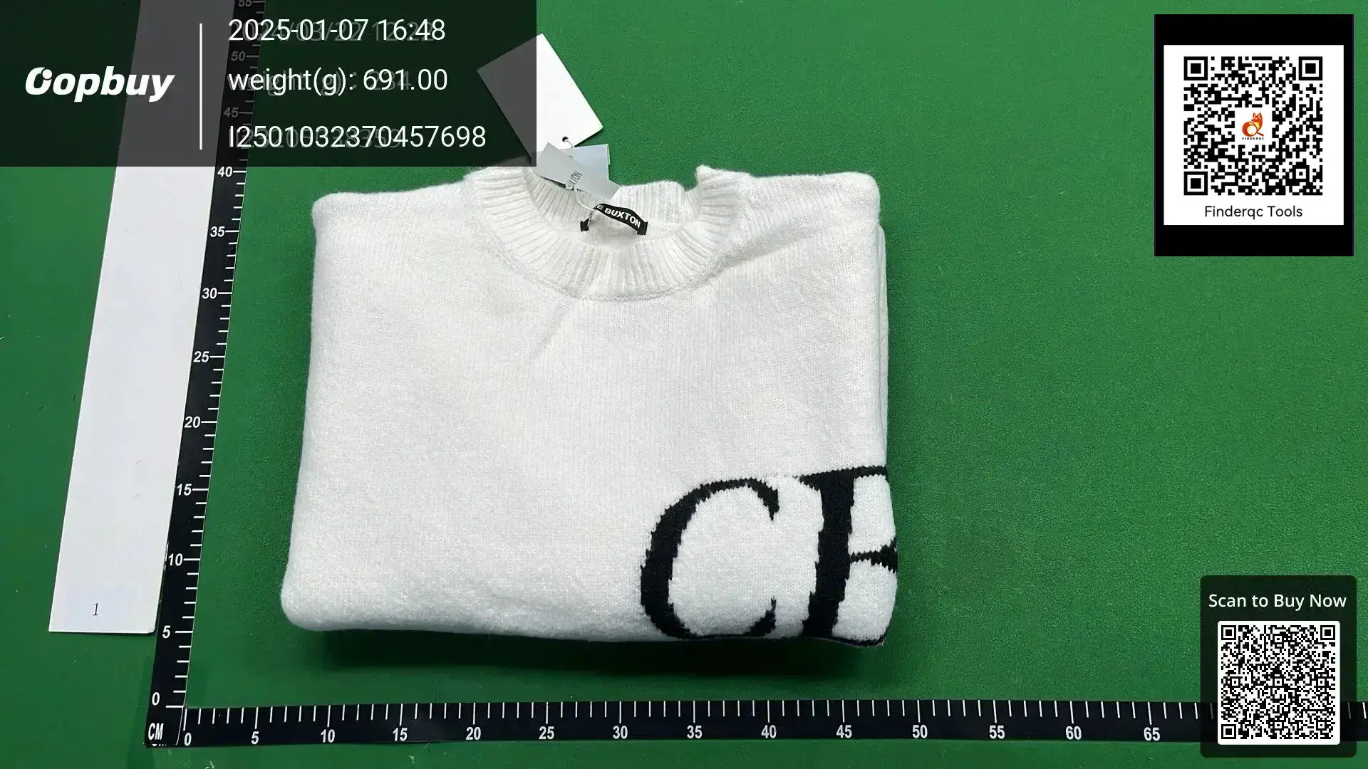 Cole Buxton Autumn and Winter Ins Super Popular Trendy Brand Loose High Street Casual Versatile Round Neck Knitwear Knitwear Men's Trendy