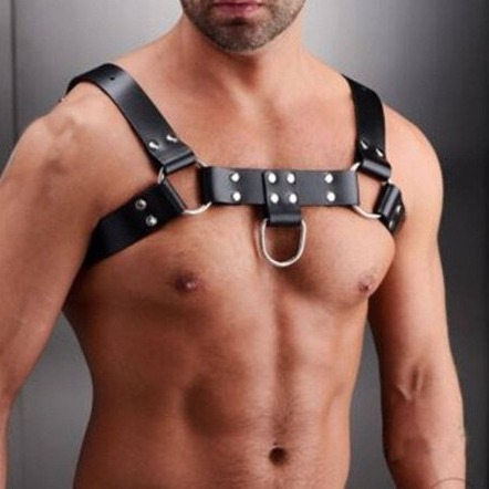 New fashion Men's shoulder strap trendy men's internet celebrity shoulder strap chest strap belt casual all-matching wear
