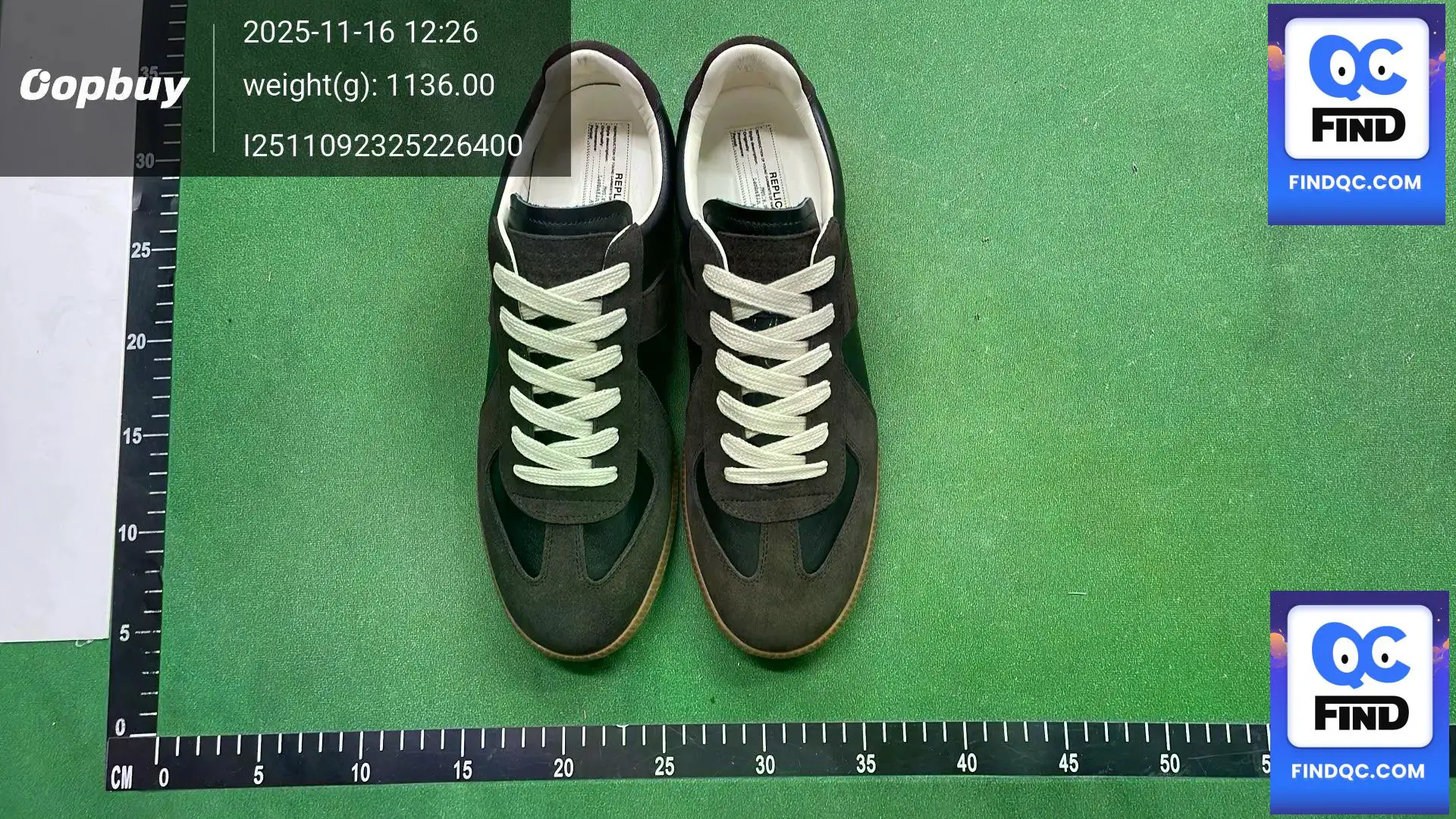 Replica German Army Trainers Dark Grey