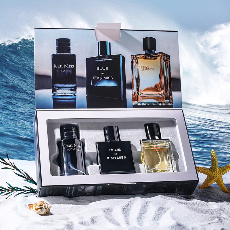 Small Town Yi Xiang Mei Tune Wilderness Gift Box Men's Perfume Gift Box Wild Earth Set Box Fresh and Lasting Vietnamese Perfume