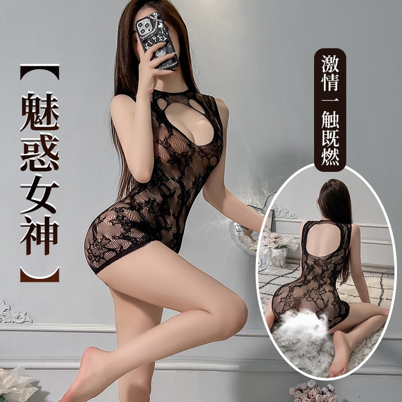 Night Sexy Stockings open-end free black stockings sexy one-piece transparent fishnet socks bed passion temptation underwear