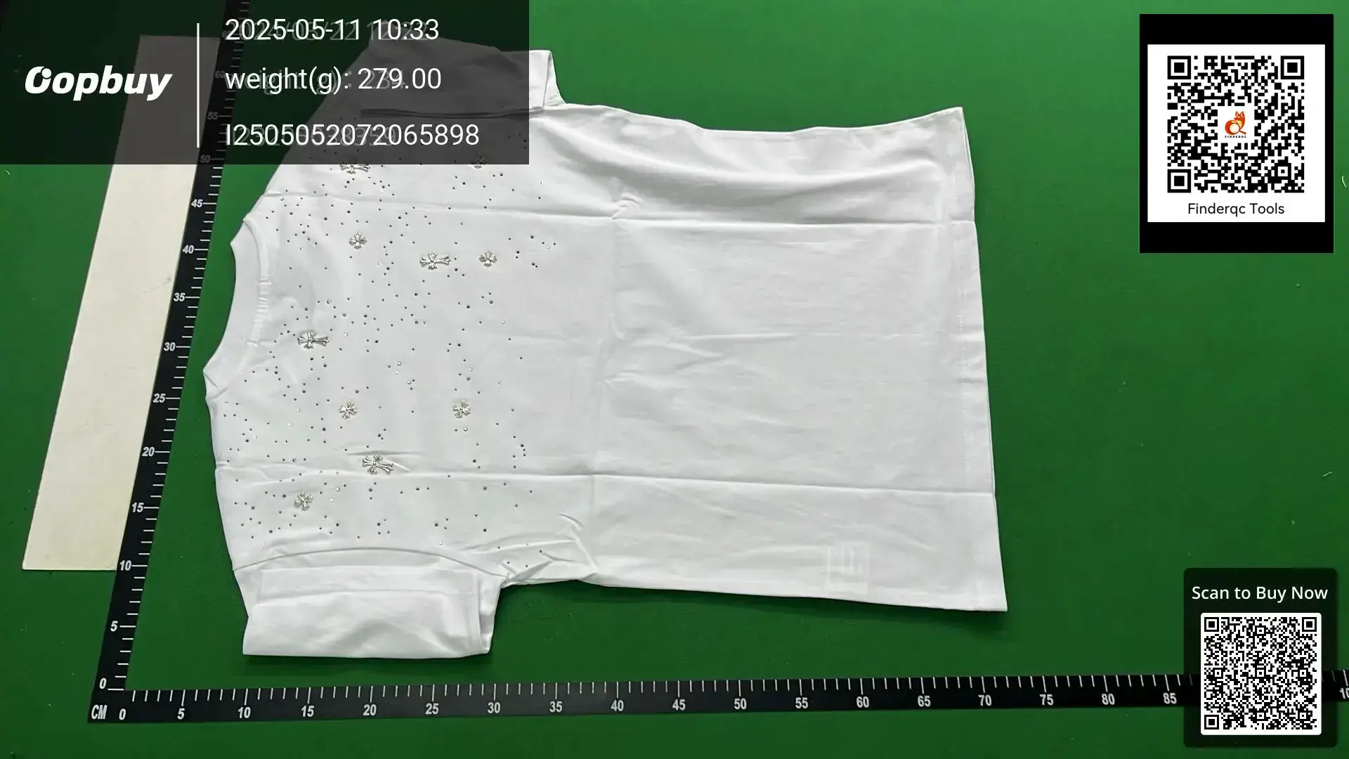 Chrome HearTs2024 Summer New Crow Gypsophila Cross Men's ShorT Sleeve CoTTon Round Neck T-shirT