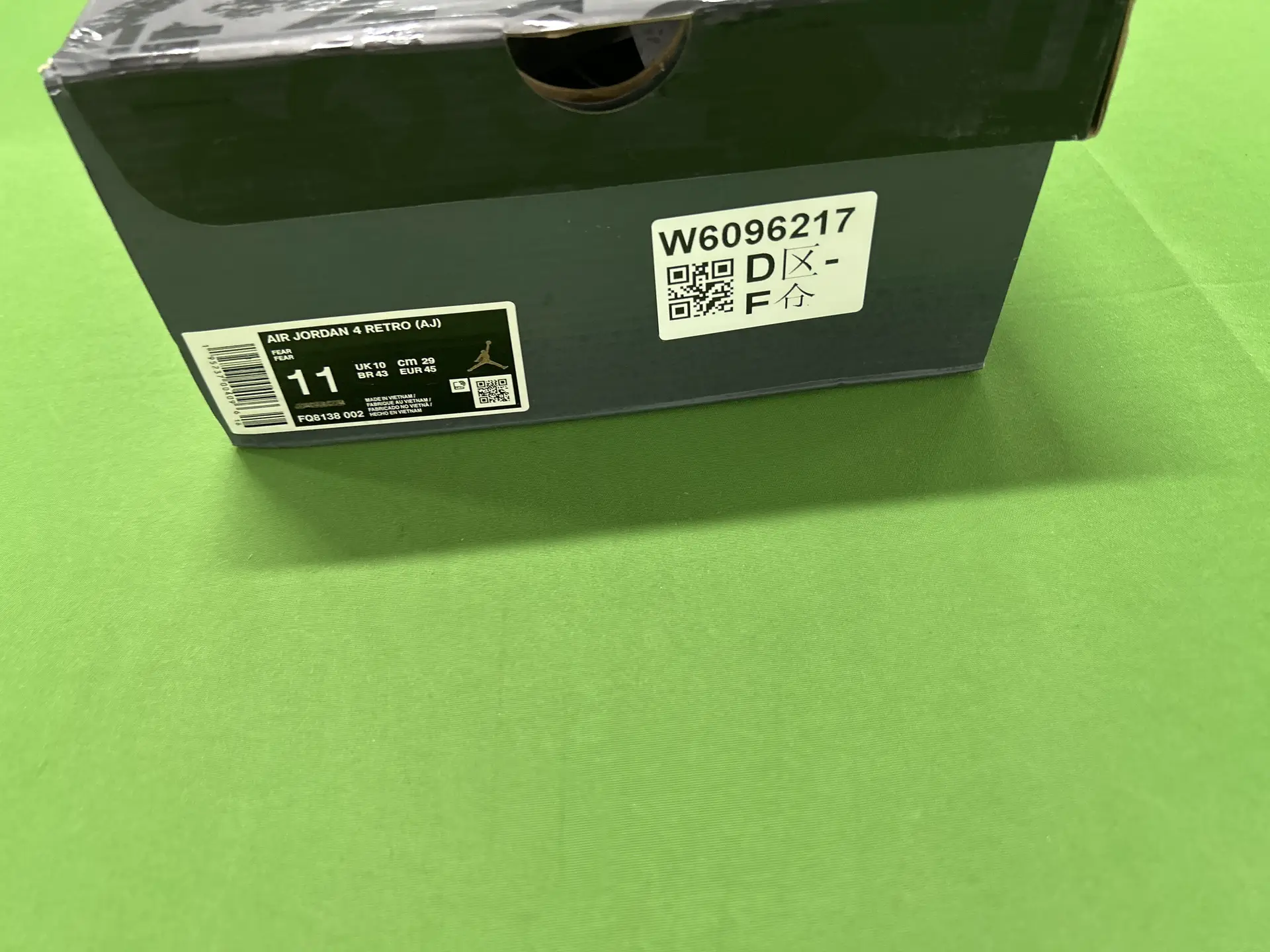 Jordan Air Jordan 4 Retro AJ Fear