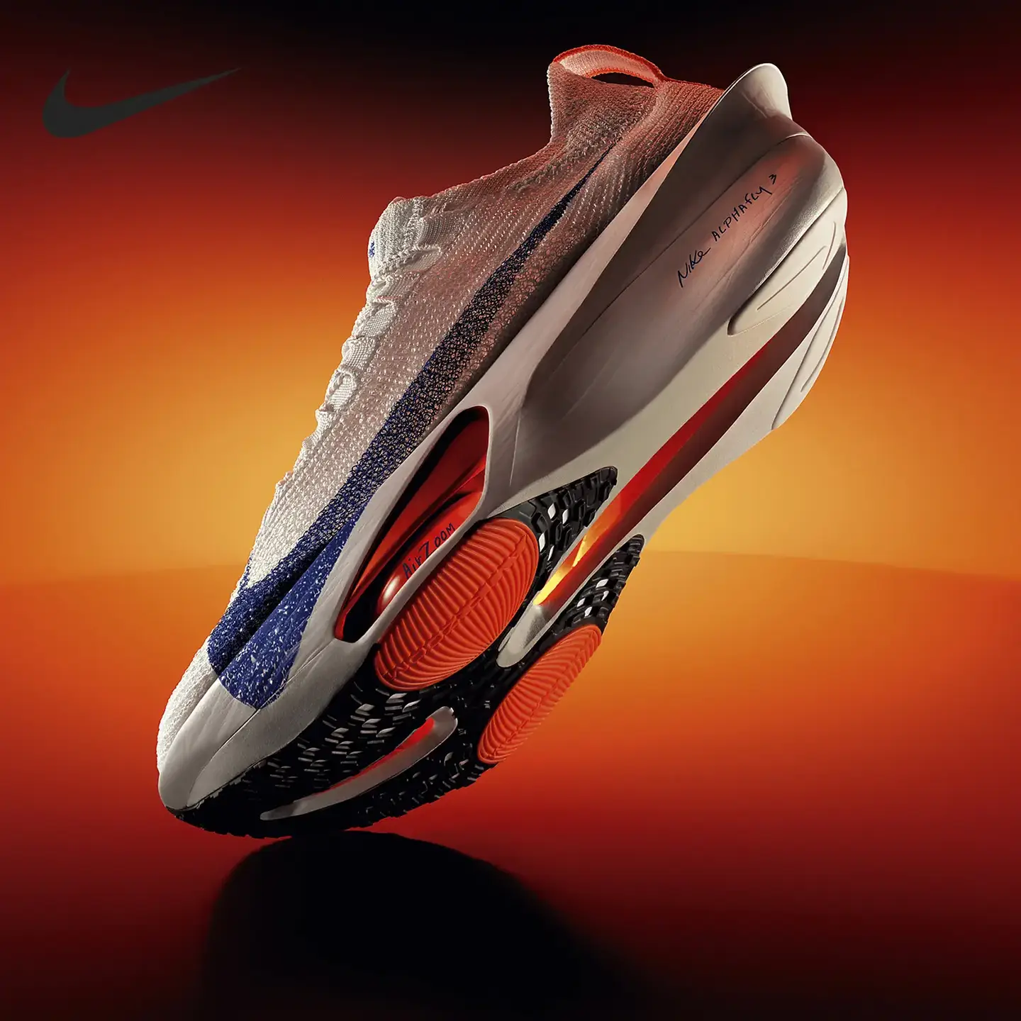 Nike/Nike Genuine Alphafly 3 Women's Cushioning Road Racing Running Shoes Hf7356-900