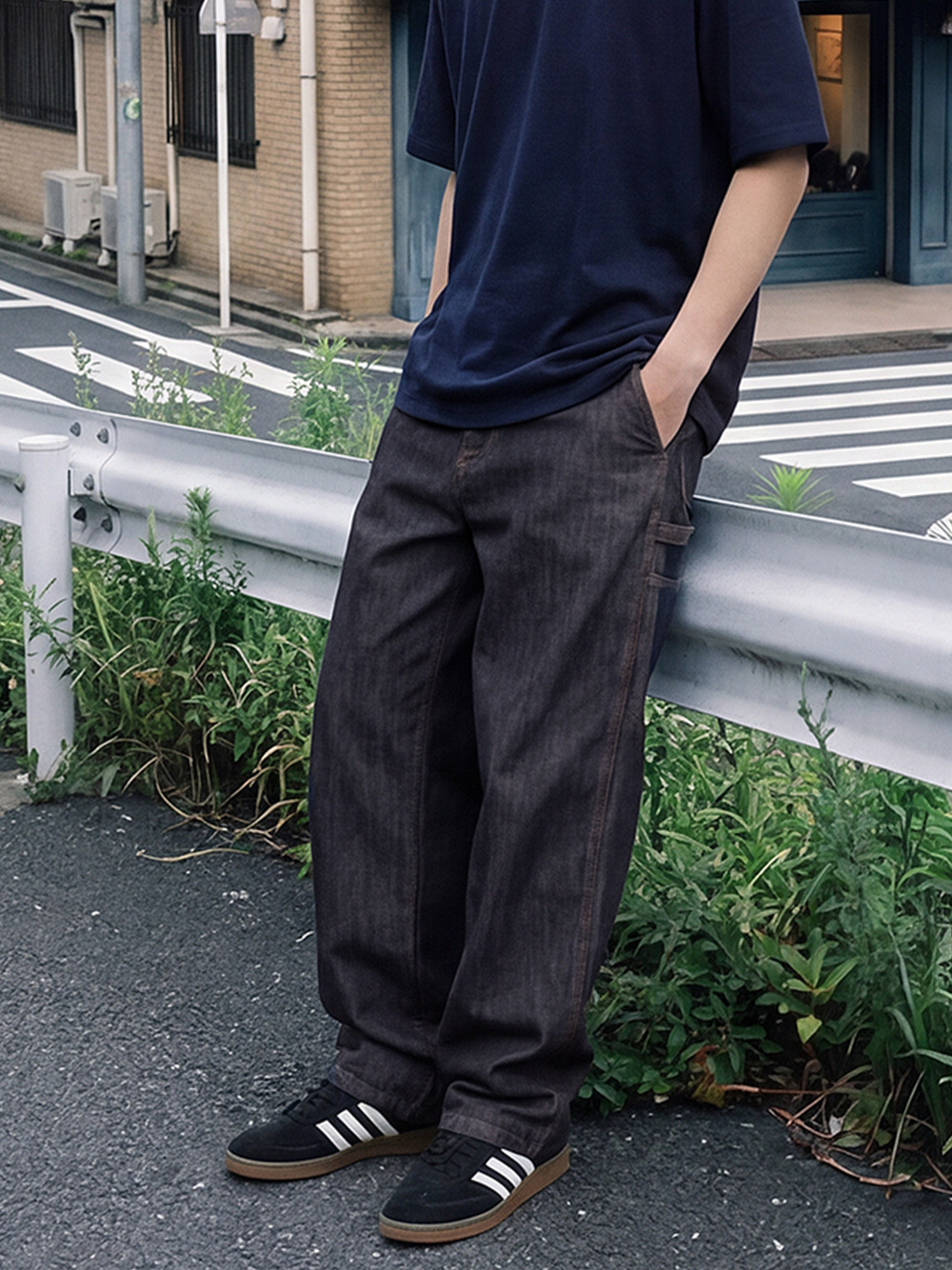 Trs Japanese Trend Workwear | 26Ss Kaha B11 Original Color Fade-Resistant Lyocell Soft and Comfortable Jeans for Men and Women