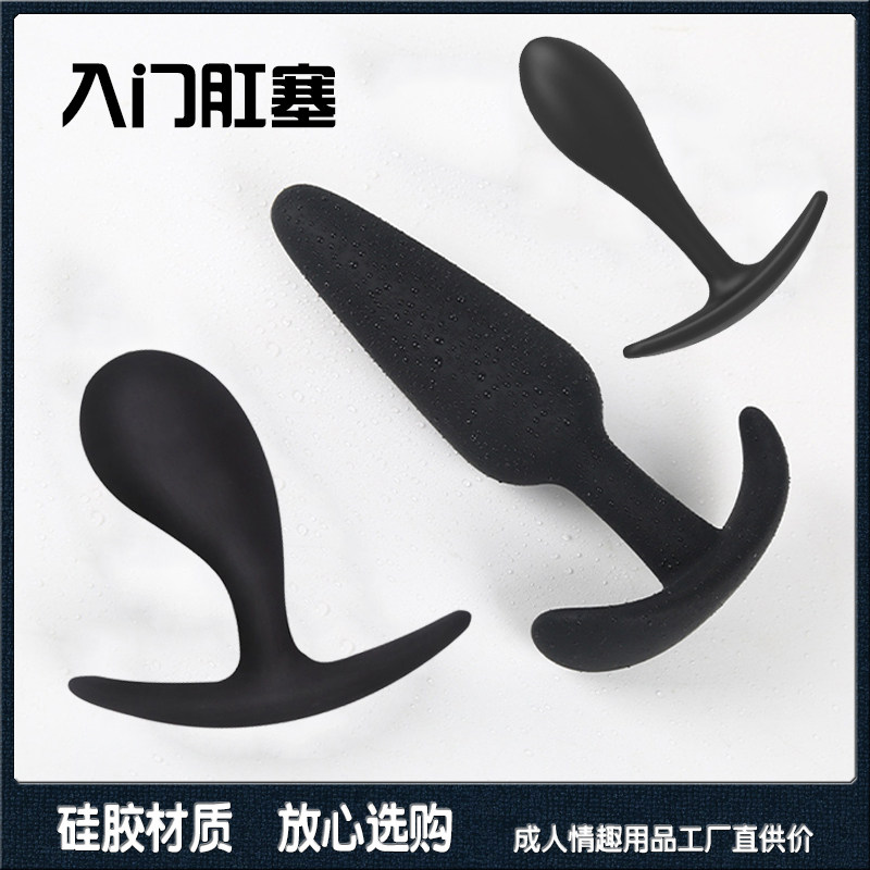 Portable Silicone Anal Plug for Men and Women, Small Size, Entry-Level Anal Expander, Anal Plug for Adult Pleasure and Stimulation