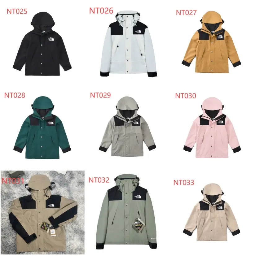 The North Face jackets