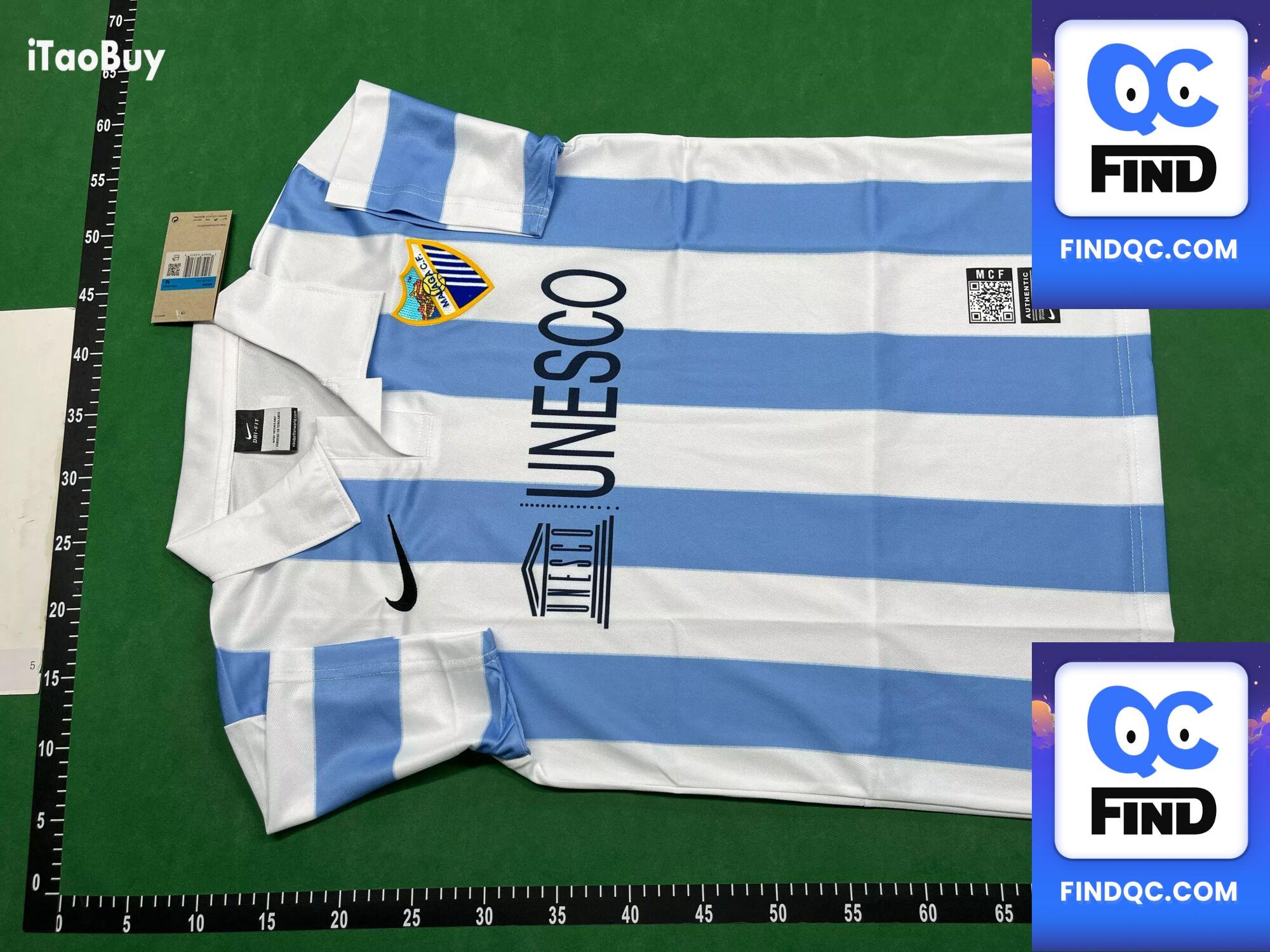 Nike Malaga CF 2022-2023 Dri-FIT Football Jersey QC