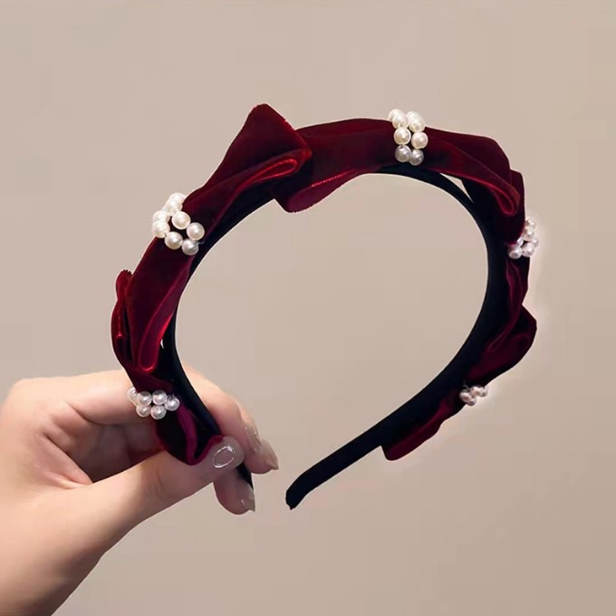 Korean strict hair accessories women's hair pressure headband cute baby rabbit hairband girl jewelry does not hurt headdress wholesale