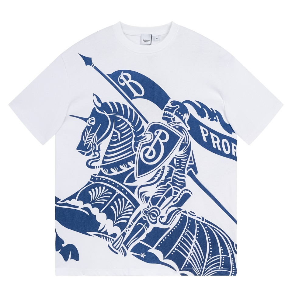 Burberry T-shirt with Equestrian Knight graphic