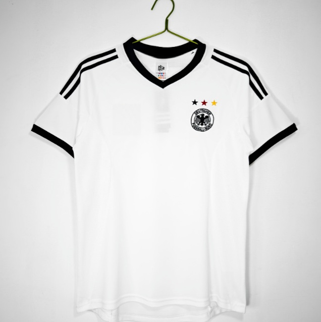 Adidas Germany Retro Football Jersey 1990s Teal Black Red Yellow