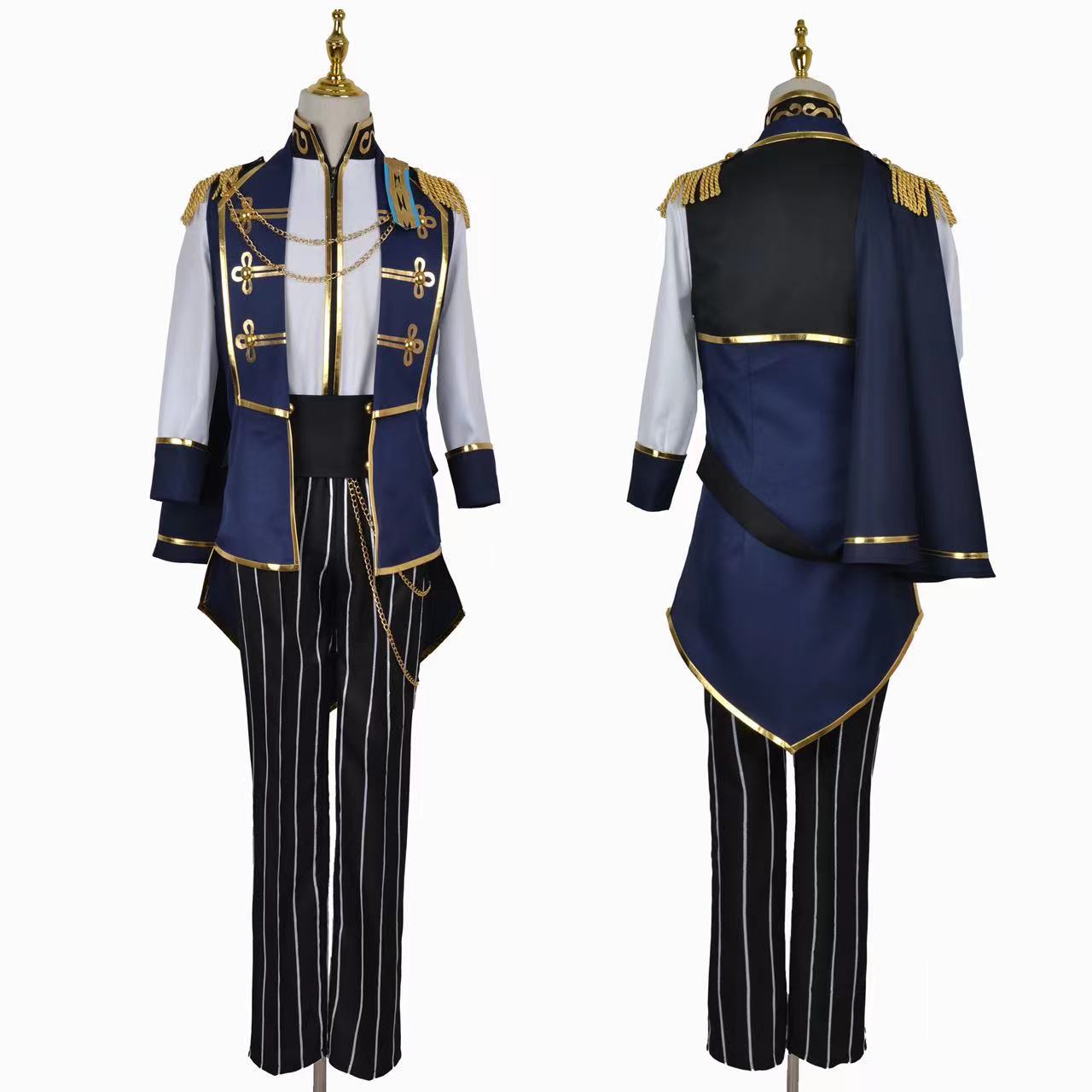 Idol Dream Festival Costume: Radiant Knights, Tsukiyone Leos, Seiin Rinmu, Cosplay Costume for Men, Same Style Cartoon