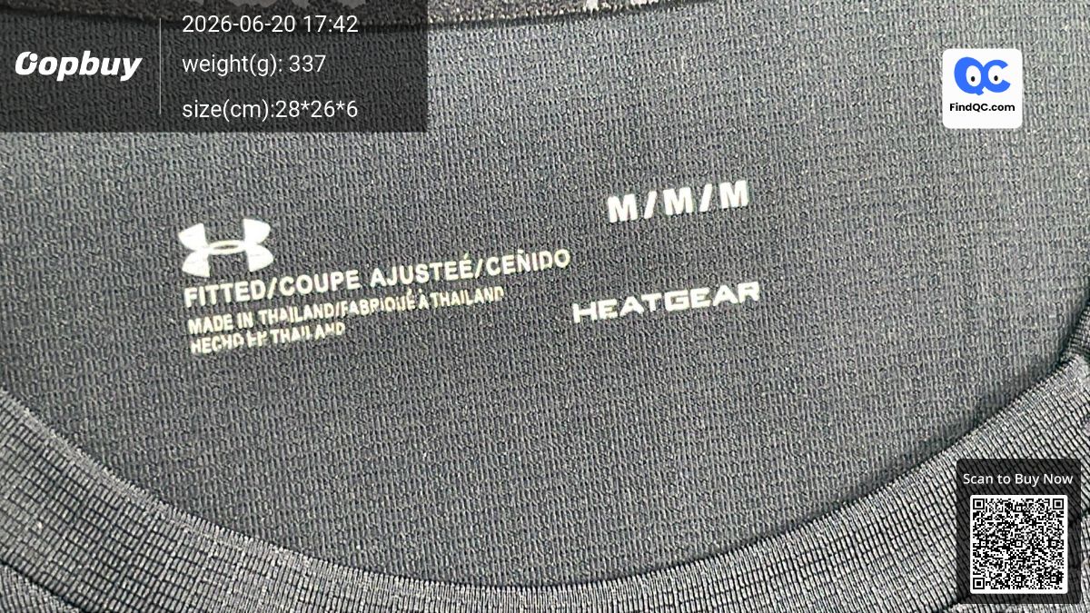 Under Armour Heatgear T-shirt and Shorts Set — QC 照片 3
