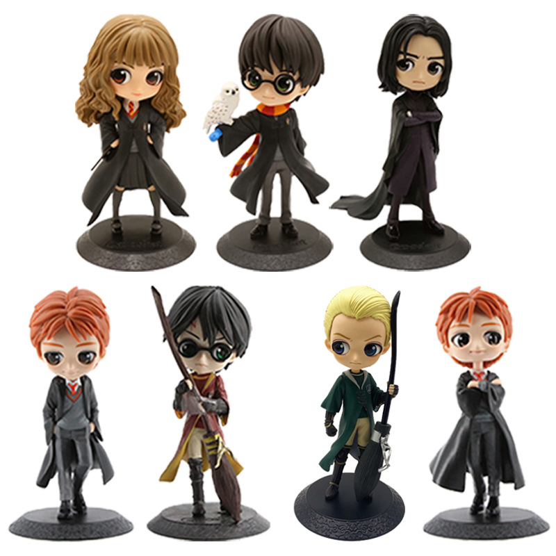 Qposket big eyes Harry Potter handmade Q version Harry Hermione Snape Professor Malfoy Ron ornaments