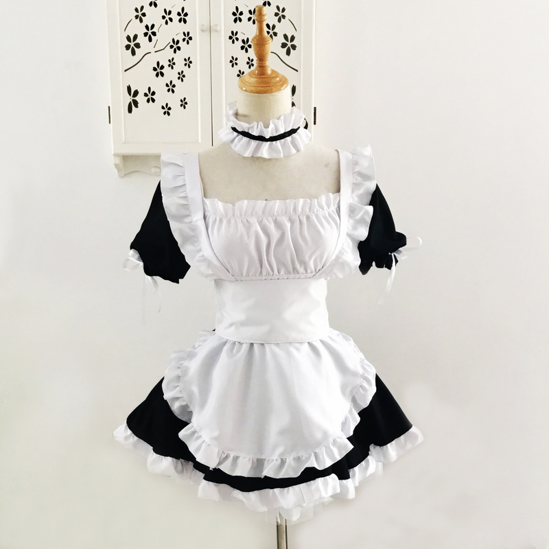 Yuanzhi Kong Qiongmei Maid Costume Loli Cute Cospaly Costume