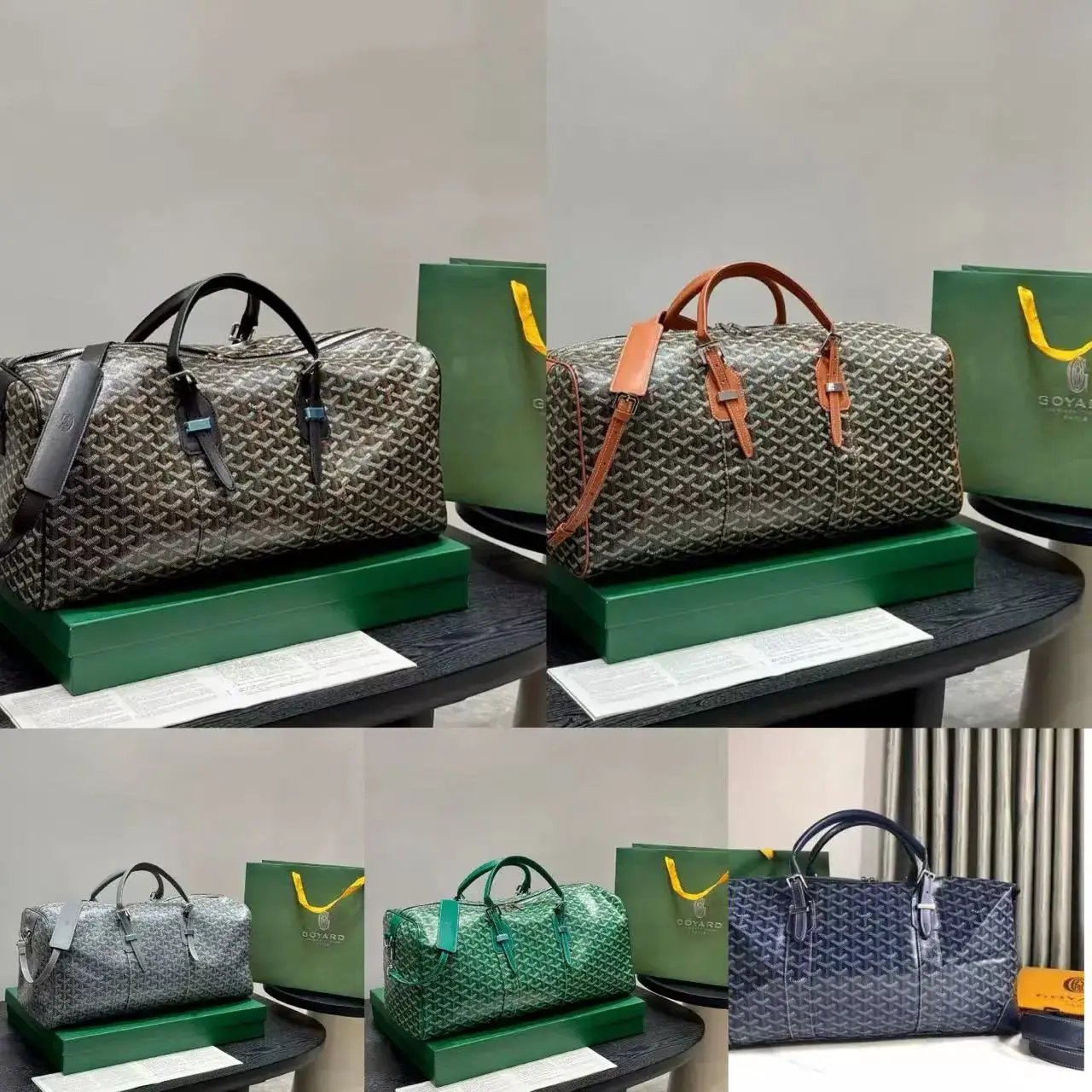 High-Quality Letter Y Printed Travel Bag