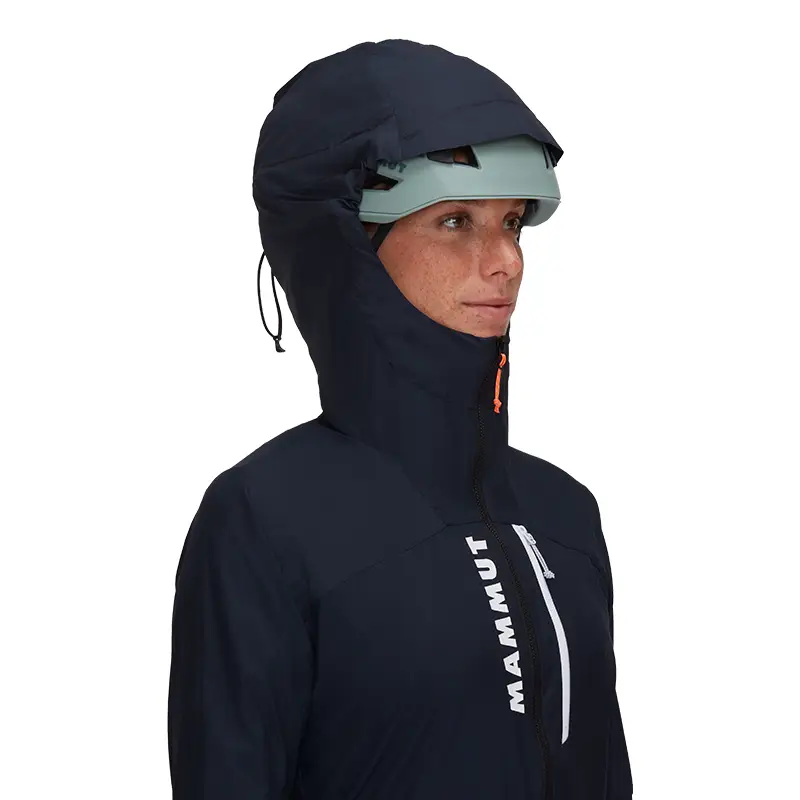 Mammut Mammoth Aenergy Women's Outdoor Hiking Hiking Plaid Simple and Foldable Windproof Jacket