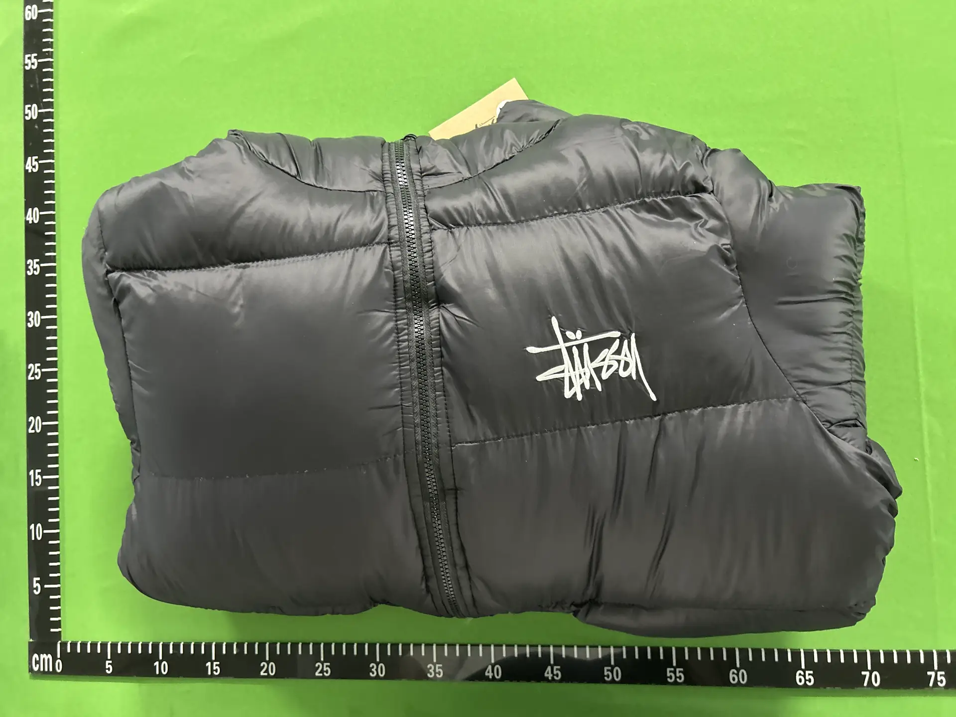 Stussy Puffer Vest Black
