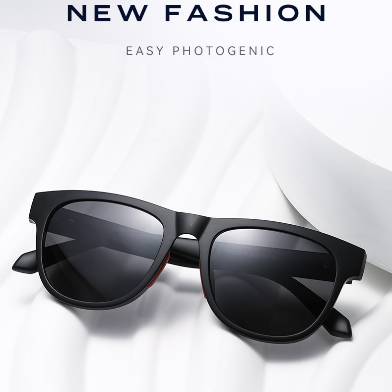 New frame retro square polarized sunglasses tide round face sunglasses driving glasses sunshade sunscreen foreign trade manufacturers wholesale