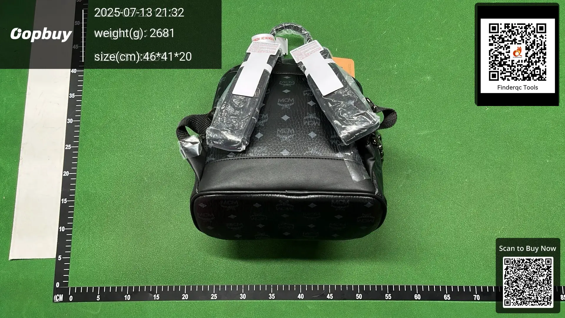 MCM Backpack Black