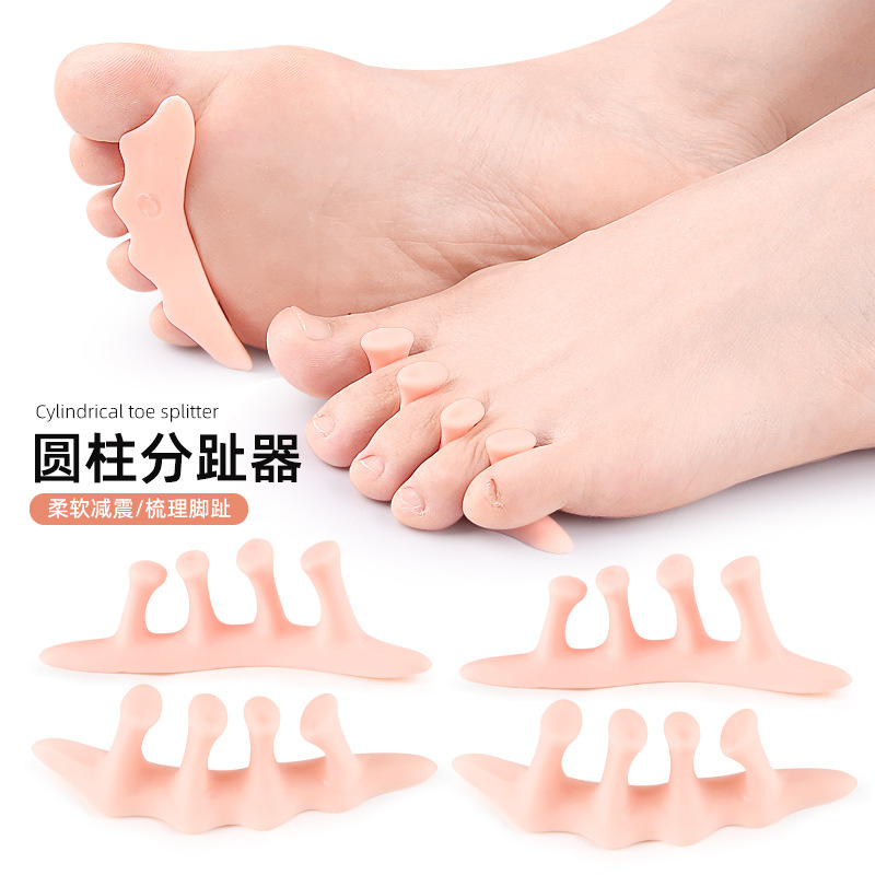 Toe Separator Sebs Gel Bunion Corrector Toe Valgus Big Toe Separator Toe Separator for Day and Night Use