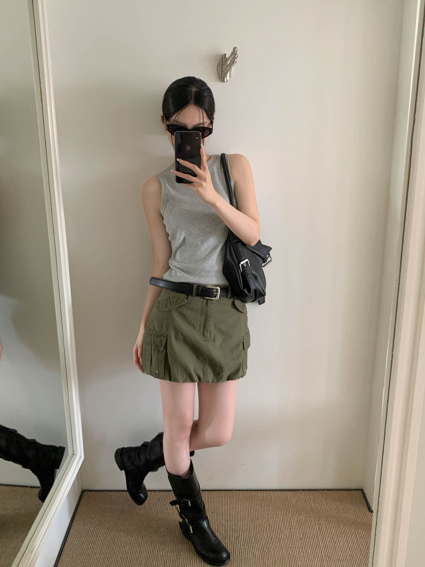 Gagdcool Girl Workwear Skirt "Outfits Can'T Be Boring! Cool and Stylish Workwear Half-Skirt, Flower Bud Skirt"