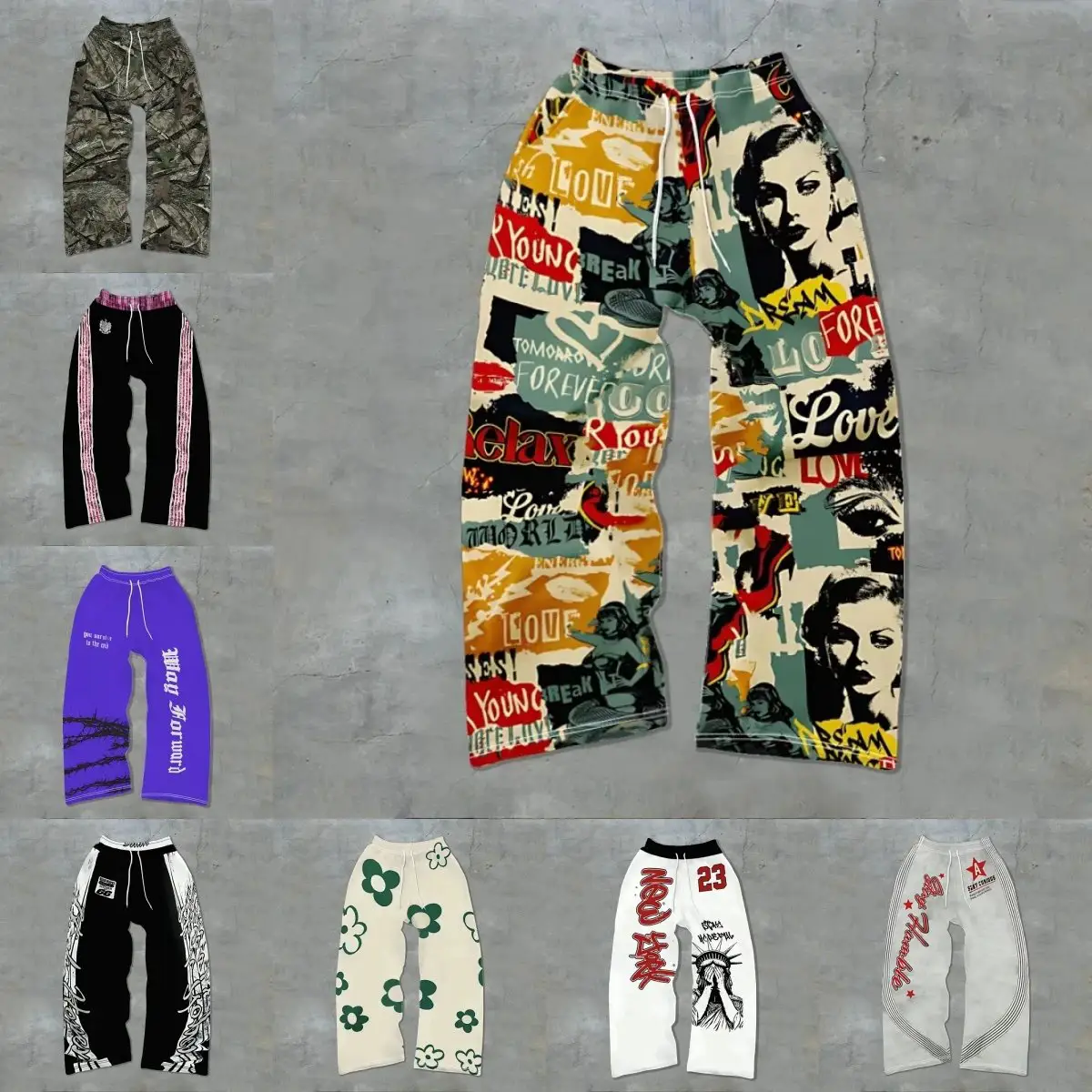 High quality fashionable versatile jeans 15