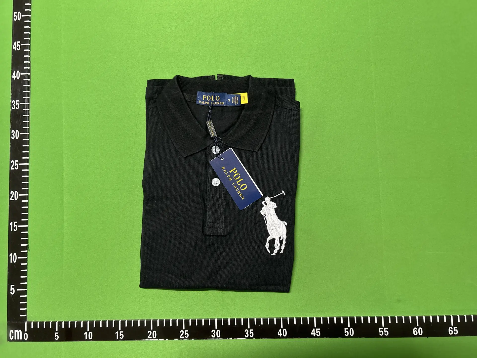 Polo Ralph Lauren Black Big Pony Polo Shirt